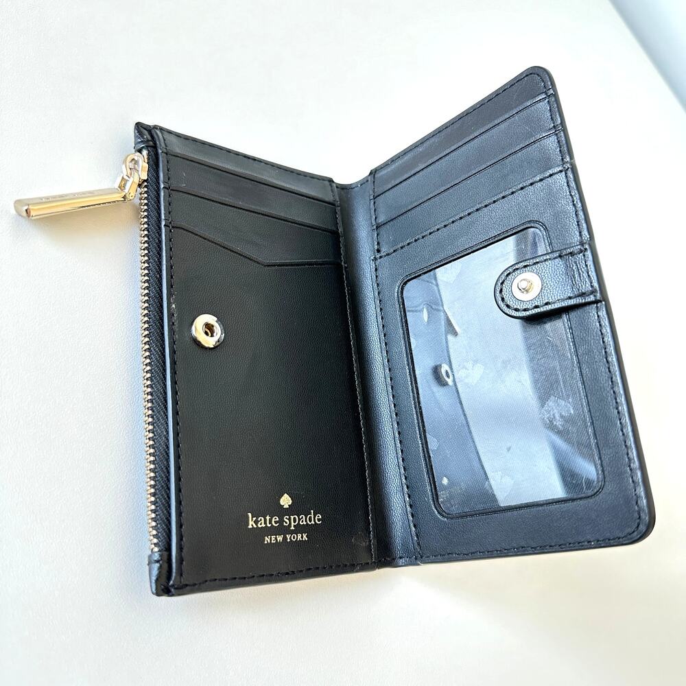 Kate Spade Colorblocked Small Slim Bifold Wallet - Picture 3 of 8